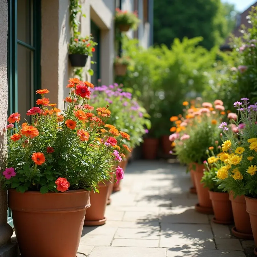 Jakie kwiaty do donicy na taras? Przewodnik po idealnych roślinach dla Twojej przestrzeni zewnętrznej
