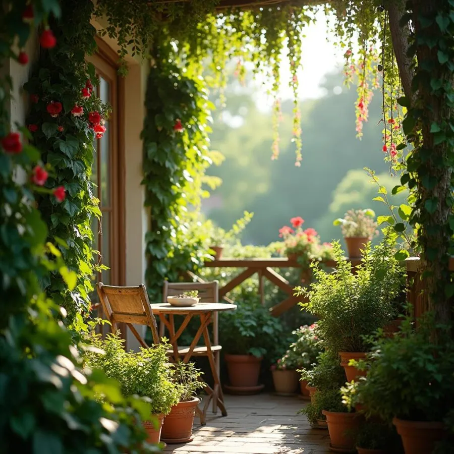 Rośliny na balkon północny – najlepsze gatunki do cienia i chłodu