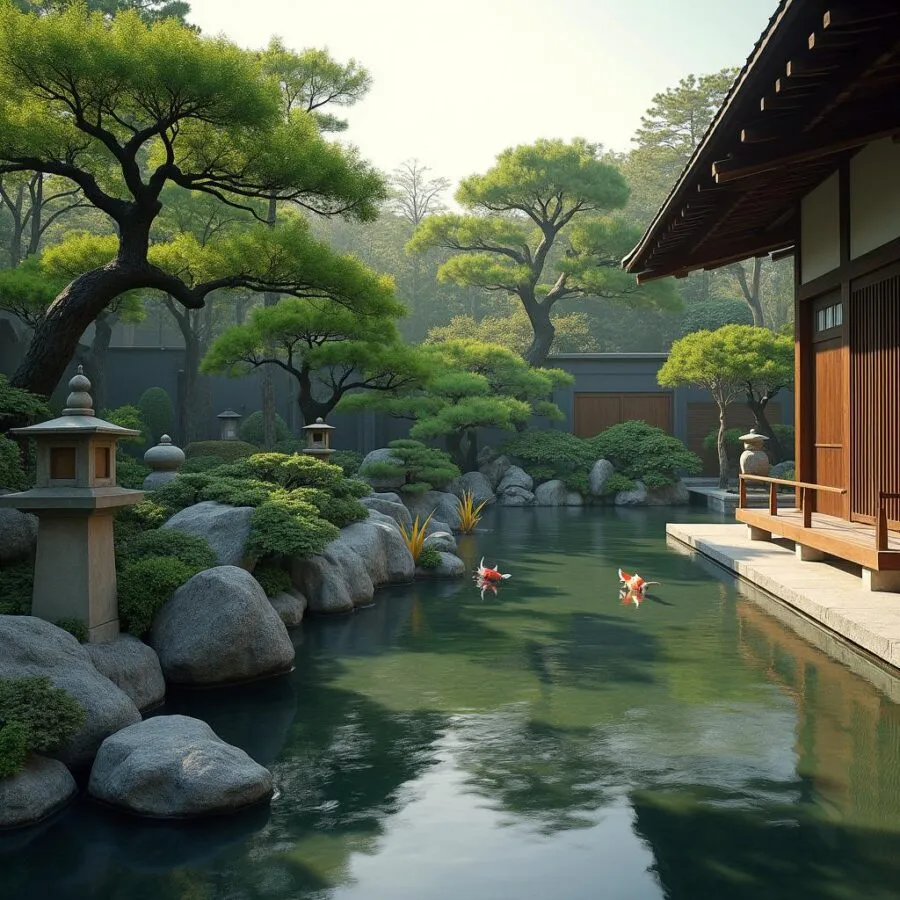 Ogród japoński nowoczesny – jak połączenie tradycji z nowoczesnością tworzy wyjątkową przestrzeń