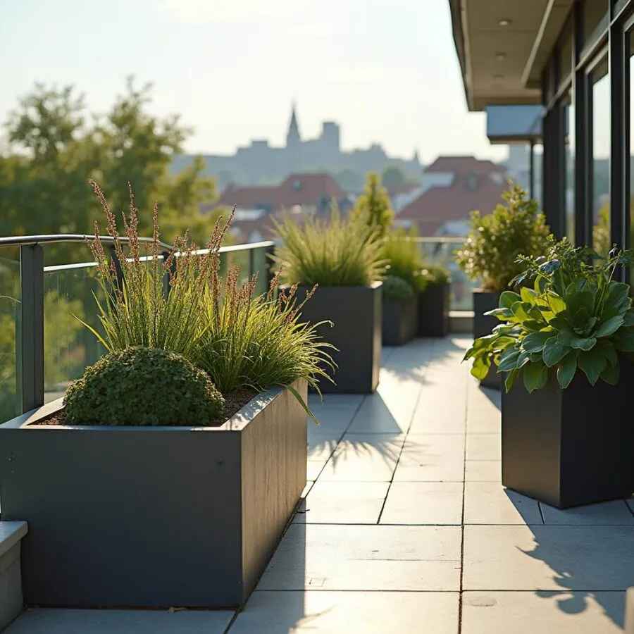 Jakie doniczki wybrać do roślin na tarasie: porady dotyczące materiałów, wielkości i estetyki