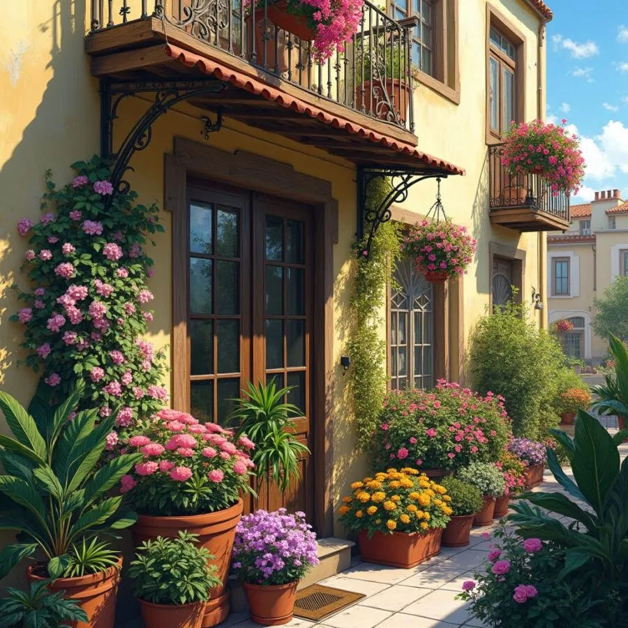 Kwiaty doniczkowe na taras – przewodnik po najlepszych roślinach i ich pielęgnacji