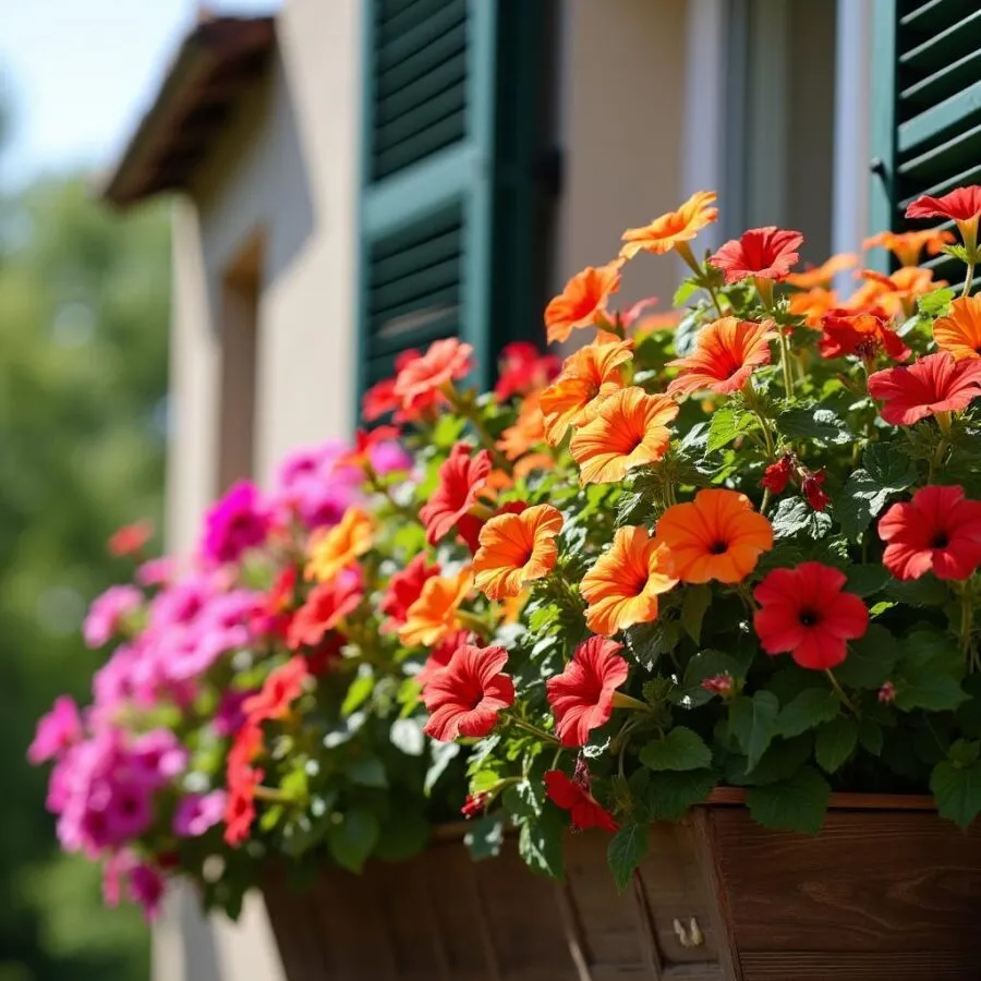 Kiedy sadzić petunie na balkon, aby zapewnić ich zdrowy wzrost?