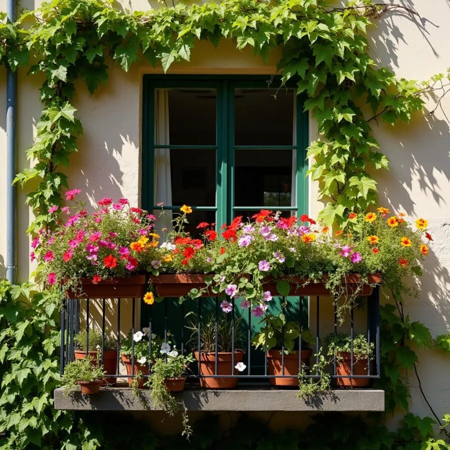 Pnącza kwitnące na balkon – idealne rozwiązanie dla pięknej i funkcjonalnej przestrzeni zewnętrznej
