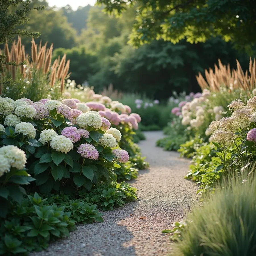 Nowoczesny ogród z hortensjami: Inspiracje do stworzenia eleganckich aranżacji z hydrangeami