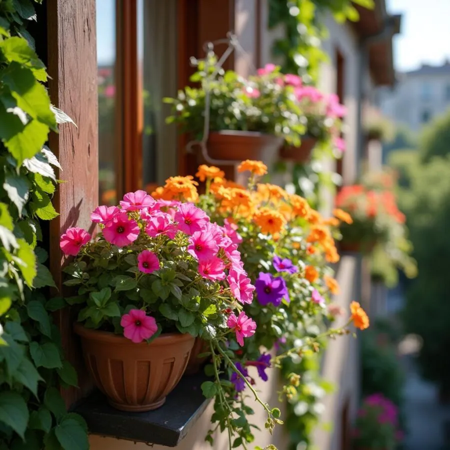 Kwiaty doniczkowe na balkon – jak wybrać odpowiednie rośliny do Twojej przestrzeni