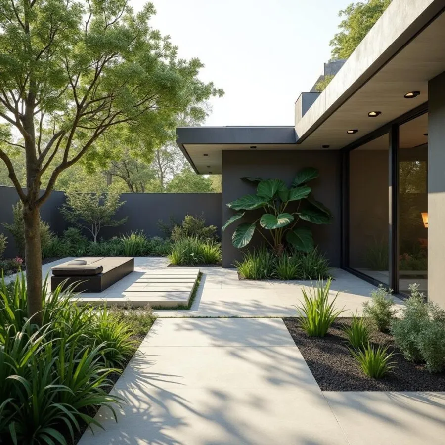 Ogród nowoczesny inspiracje: Pomysły na estetykę i funkcjonalność przestrzeni zielonej