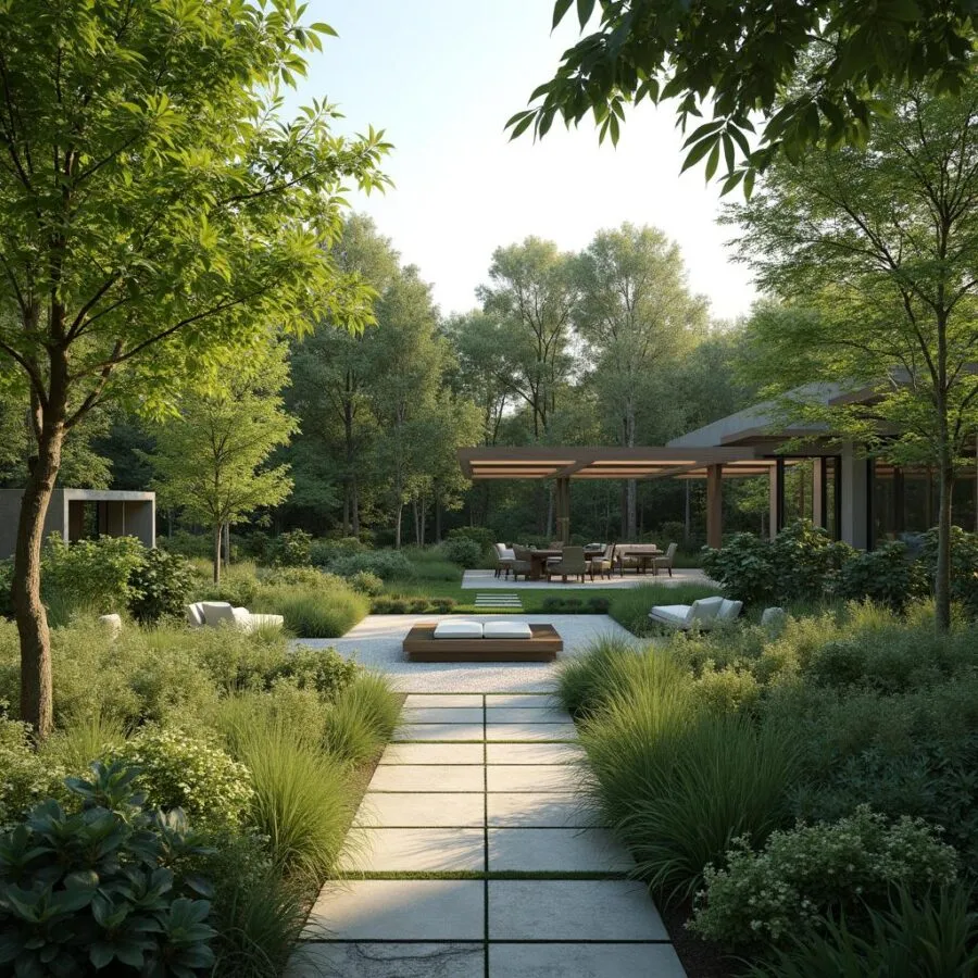 Nowoczesny ogród leśny – jak zaprojektować przestrzeń pełną natury i harmonii