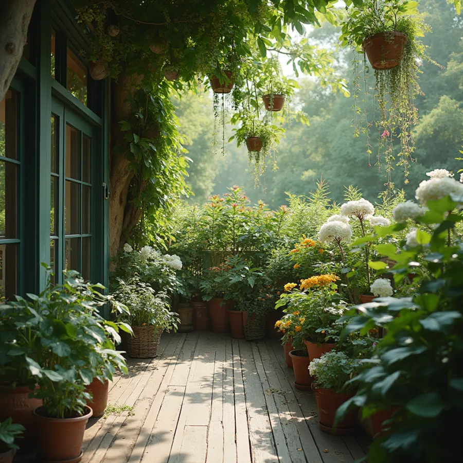Rośliny do cienia na północnym balkonie: jakie gatunki wybrać?