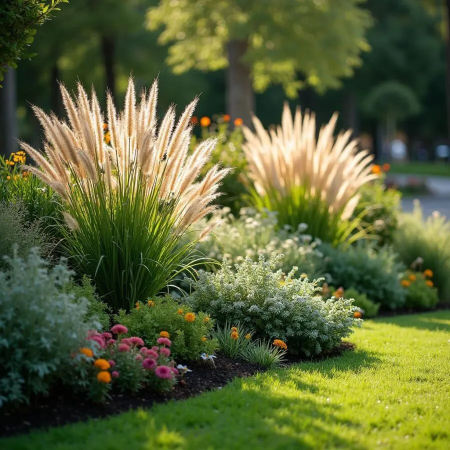 Twórz efektowne rabaty z traw ozdobnych dla pięknego ogrodu