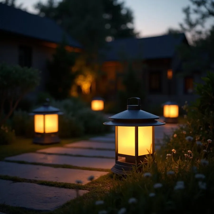 Lampy ogrodowe na prąd – oświetlenie, które zachwyca stylem