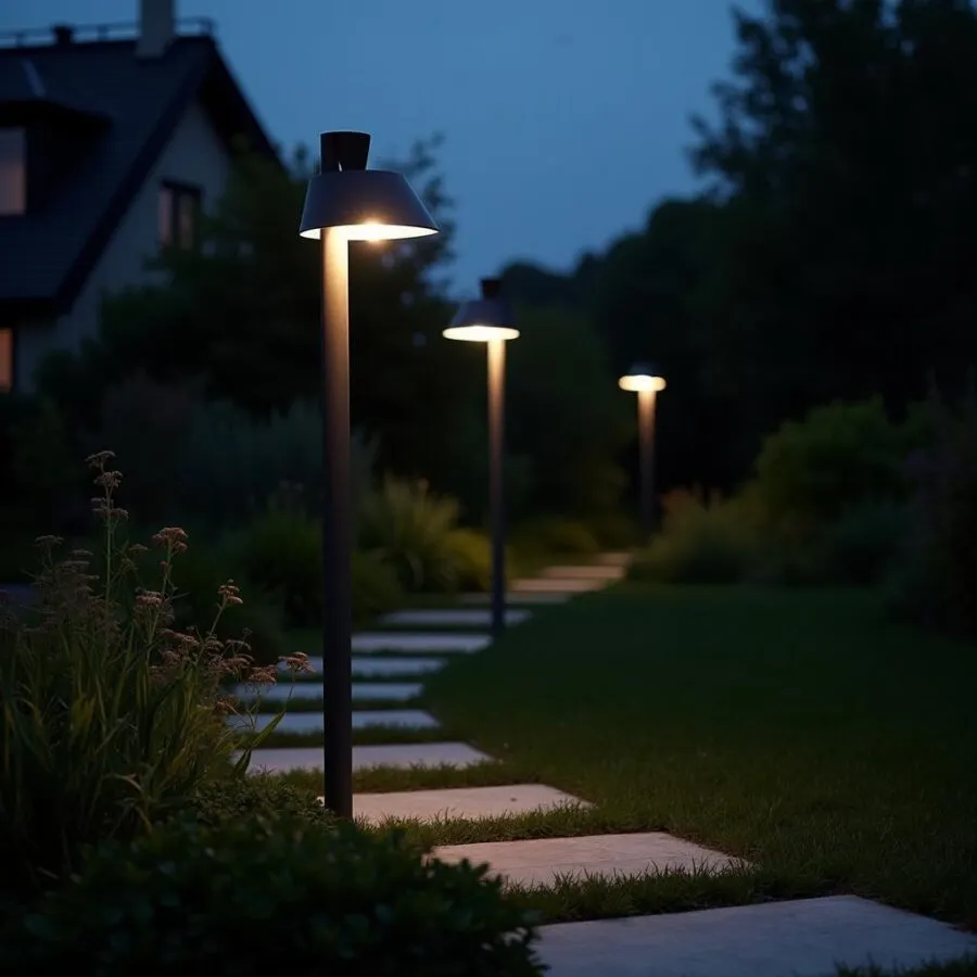 Nowoczesne lampy ogrodowe, które ożywią Twój ogród latem