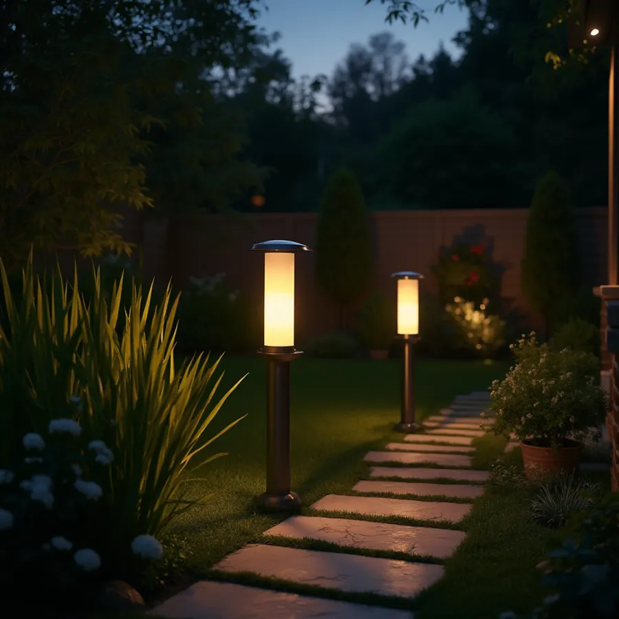 Lampy ogrodowe na prąd – stwórz magiczny klimat w ogrodzie